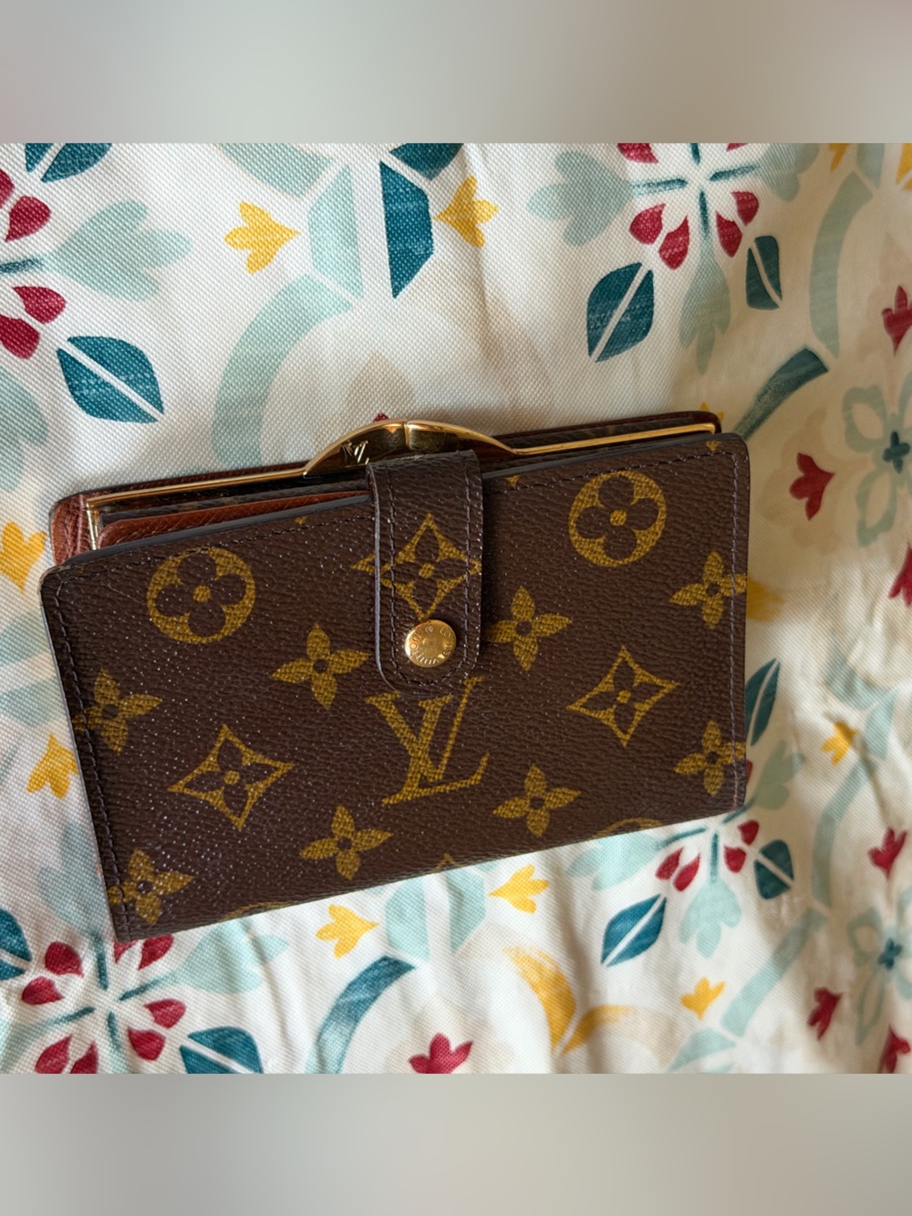 💯 Louis Vuitton Brown Leather Wallet